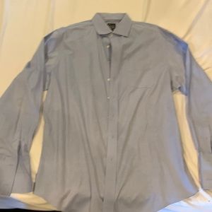 French Cuff Light Blue Jos. A Bank Shirt